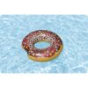 Felfújható strandgyűrű úszáshoz barna Donut 107cm BESTWAY