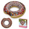 Felfújható strandgyűrű úszáshoz barna Donut 107cm BESTWAY