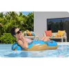 Felfújható strandgyűrű úszáshoz kék Donut 107cm BESTWAY