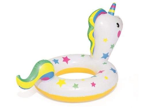 Felfújható úszógyűrű gyerekeknek Funny Animals Bestway 36128 papagáj