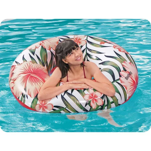 Úszógyűrű 119cm Bestway 36237 rózsaszín