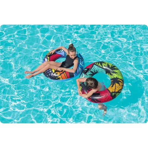 Kék úszógyűrű 91 cm Bestway 36350