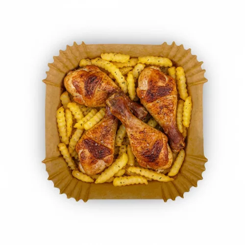 Sütőpapír fritőzbetétekhez 16 cm Berdsen - 100 db
