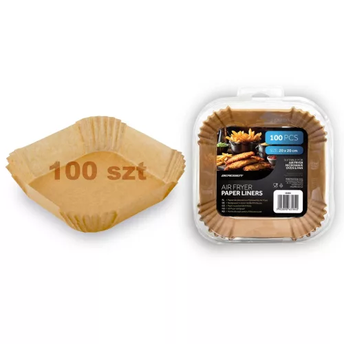 Sütőpapír fritőzbetétekhez 20 cm Berdsen - 100 db