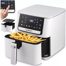 Berdsen BD-662 légkeveréses fritőz, fehér
