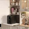 Légkeveréses fritőz, kétkamrás, függőleges, 11,6 l, Berdsen 3000W BD-663