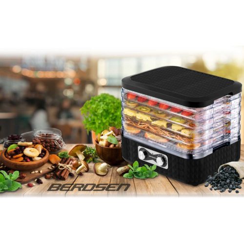 Berdsen BD-692 élelmiszer-szárító, fekete
