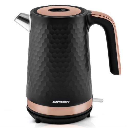 Berdsen BD-705 elektromos vízforraló 1,7l, fekete és réz
