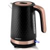 Berdsen BD-705 elektromos vízforraló 1,7l, fekete és réz