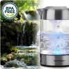 Elektromos üveg vízforraló hőmérséklet-szabályozással 1,7 l 2200 W Berdsen BD-714