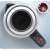 Elektromos üveg vízforraló hőmérséklet-szabályozással 1,7 l 2200 W Berdsen BD-714