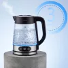 Elektromos üveg vízforraló hőmérséklet-szabályozással 1,8 l 2200 W Berdsen BD-715
