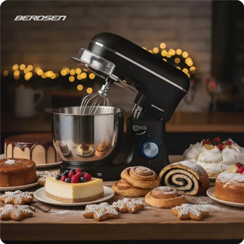 Berdsen 1400 W BD-756 3 az 1-ben bolygóműves konyhai robotgép 6 literes