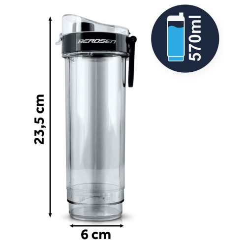 Palack kiöntővel 570 ml BD-757 Berdsen