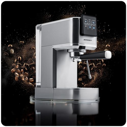 Kávéfőző dugattyú 20 bar Berdsen BD-770 ezüst