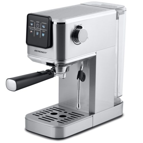 Kávéfőző dugattyú 20 bar Berdsen BD-770 ezüst