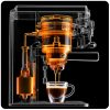 Kávéfőző dugattyú 20 bar Berdsen BD-770 ezüst