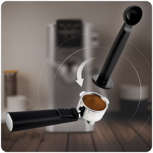 Kávéfőző dugattyú 20 bar Berdsen BD-770 ezüst