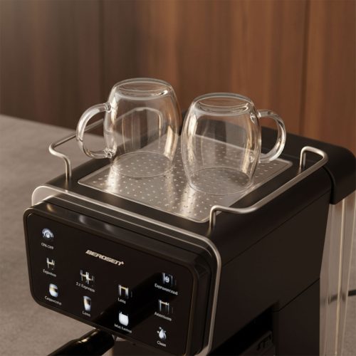 Berdsen BD-773 fekete 20 baros tejhabosító kávéfőző