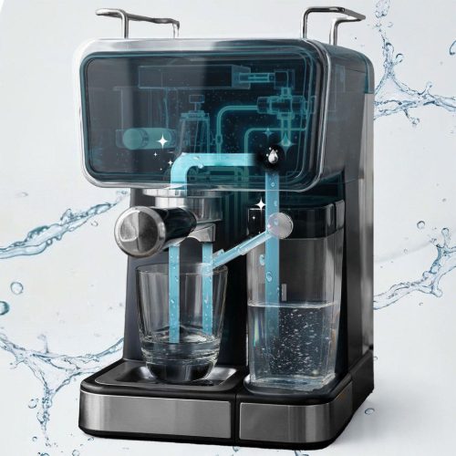 Berdsen BD-773 fekete 20 baros tejhabosító kávéfőző