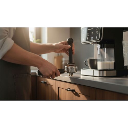 Berdsen BD-773 fekete 20 baros tejhabosító kávéfőző