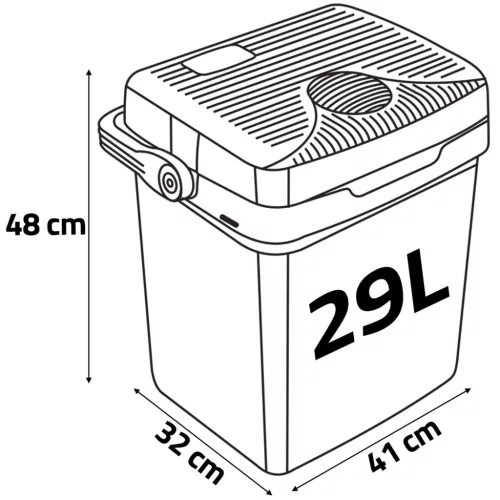 Berdsen Icemax 29 literes ECO üzemmódú utazási hűtő