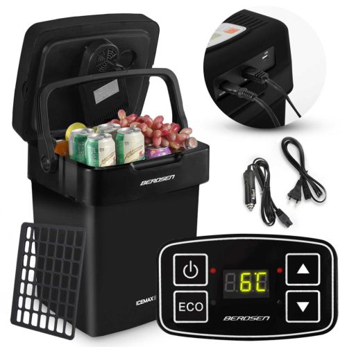 Berdsen Icemax 29 literes ECO üzemmódú utazási hűtő - fekete