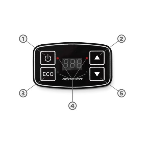 Berdsen Icemax 29 literes ECO üzemmódú utazási hűtő - fekete