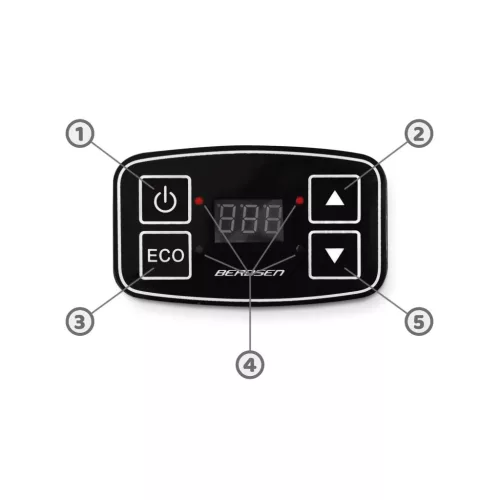 Berdsen Icemax 29 literes ECO üzemmódú utazási hűtő - fekete