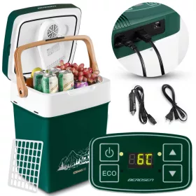   Berdsen Icemax 29 literes ECO üzemmódú utazási hűtő - zöld