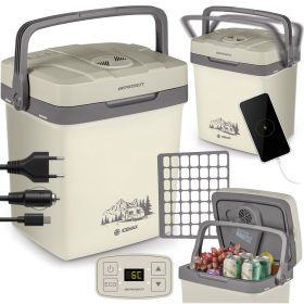   Berdsen Icemax turista hűtőszekrény 26 literes ECO mód - krém