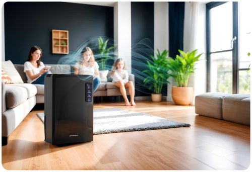 Légszárító - nedvességelnyelő Berdsen BR-22A fekete