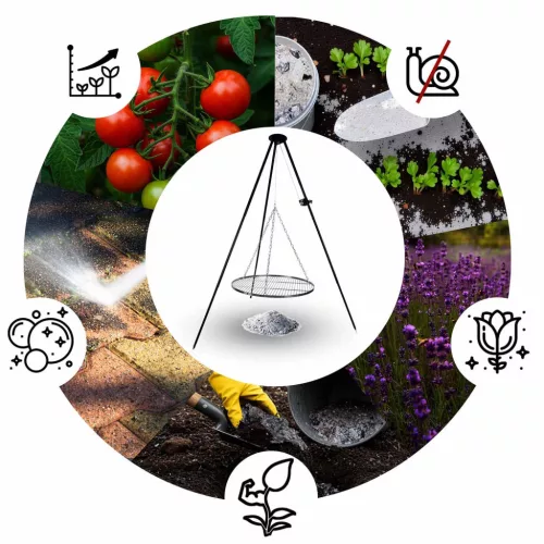 Állvány tűzrács 80 cm Berdsen BD-884