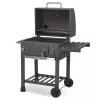 Berdsen BD-891 fekete faszén grill fedéllel