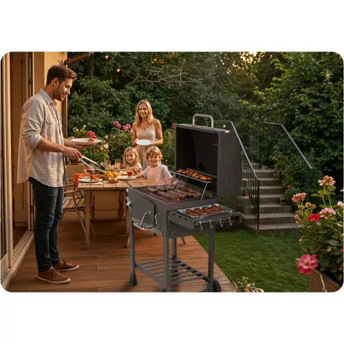 Berdsen BD-891 faszén grill