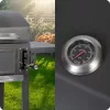 Berdsen BD-892 fekete faszén grill fedéllel