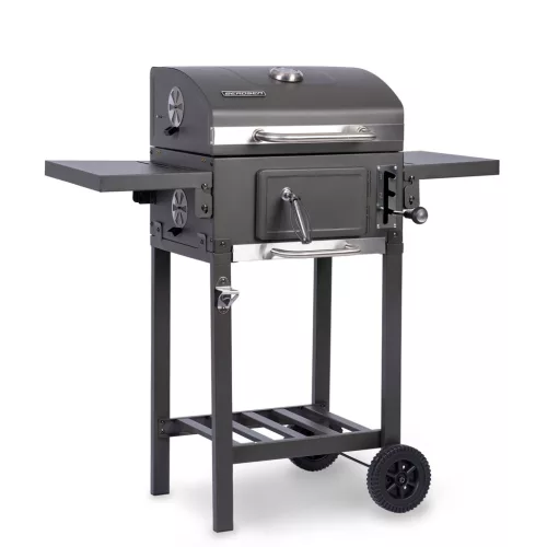 Berdsen BD-892 fekete faszén grill fedéllel