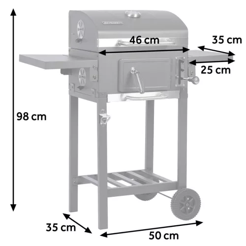 Berdsen BD-892 faszén grill