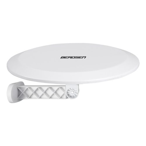 Kültéri és beltéri TV antenna, 4K Ultra HD, VHF és UHF, fehér - Berdsen BD-955