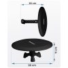 Kültéri és beltéri TV antenna, 4K Ultra HD, VHF és UHF, fekete - Berdsen BD-955 