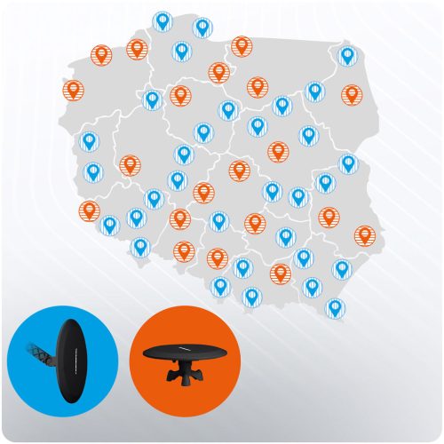 Kültéri és beltéri TV antenna, 4K Ultra HD, VHF és UHF, fekete - Berdsen BD-955 