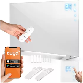   Infravörös hősugárzó, 600W, WiFi, Tuya Smart alkalmazásról irányítható - Berdsen BD-981