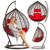 Havanna barna függő kerti szék + piros párnák Sofotel