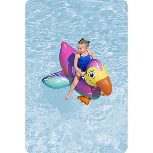 Felfújható úszómatrac gyerekeknek vízi tukán 141cm Bestway