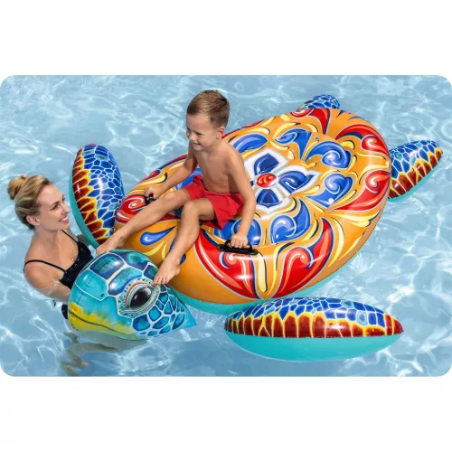 Felfújható úszómatrac teknős 186 x 168 cm Bestway 41523