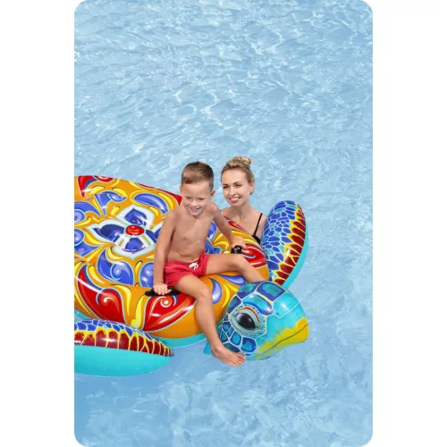 Felfújható úszómatrac teknős 186 x 168 cm Bestway 41523