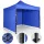 Kerti pavilon 3 fallal, 3 x 3 m, kék, Plonos