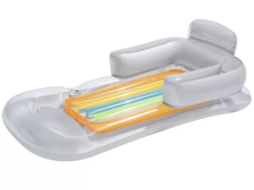 Felfújható matrac, fotel, nyugágy 161 x 84 cm Bestway 43028 ezüst