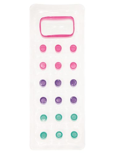 Strandmatrac ablakkal 188 x 71 cm Bestway 43040 rózsaszín