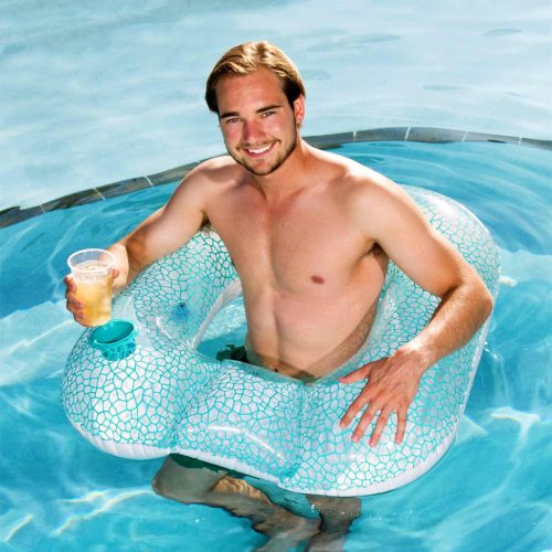 Kék felfújható úszószék Bestway 43097